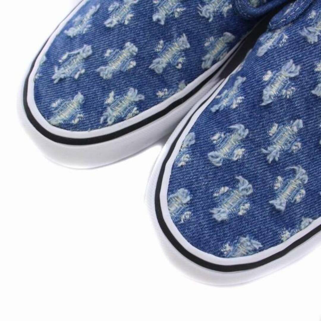 VANS(ヴァンズ)のVANS Supreme SLIP-ON スリッポン 26.5cm 青 メンズの靴/シューズ(スリッポン/モカシン)の商品写真