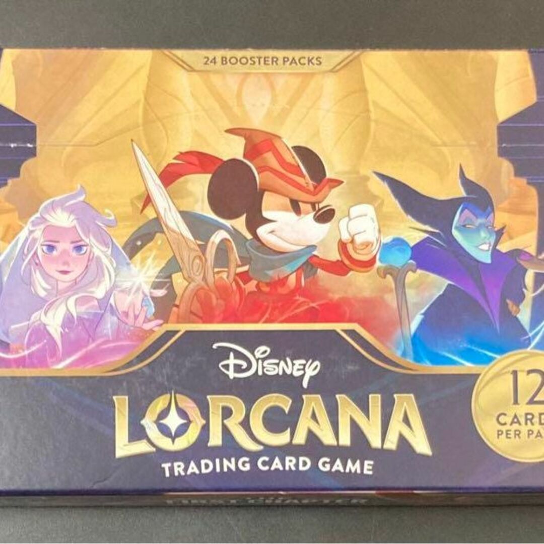 トレーディングカードDisney LORCANA 24 BOOSTER BOX ディズニーロルカナ