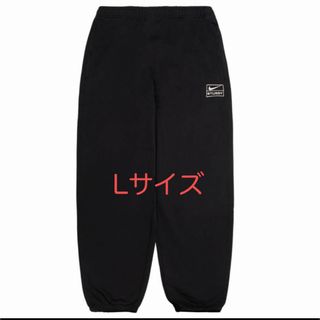 ステューシー(STUSSY)のSTÜSSY & NIKE  コラボスウェットパンツ サイズ:L ブラック(その他)