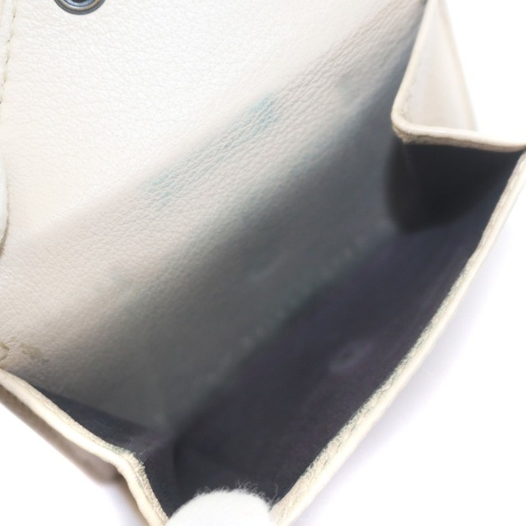 Balenciaga(バレンシアガ)のバレンシアガ ペーパーミニウォレット 三つ折り財布 レザー 591446 レディースのファッション小物(財布)の商品写真
