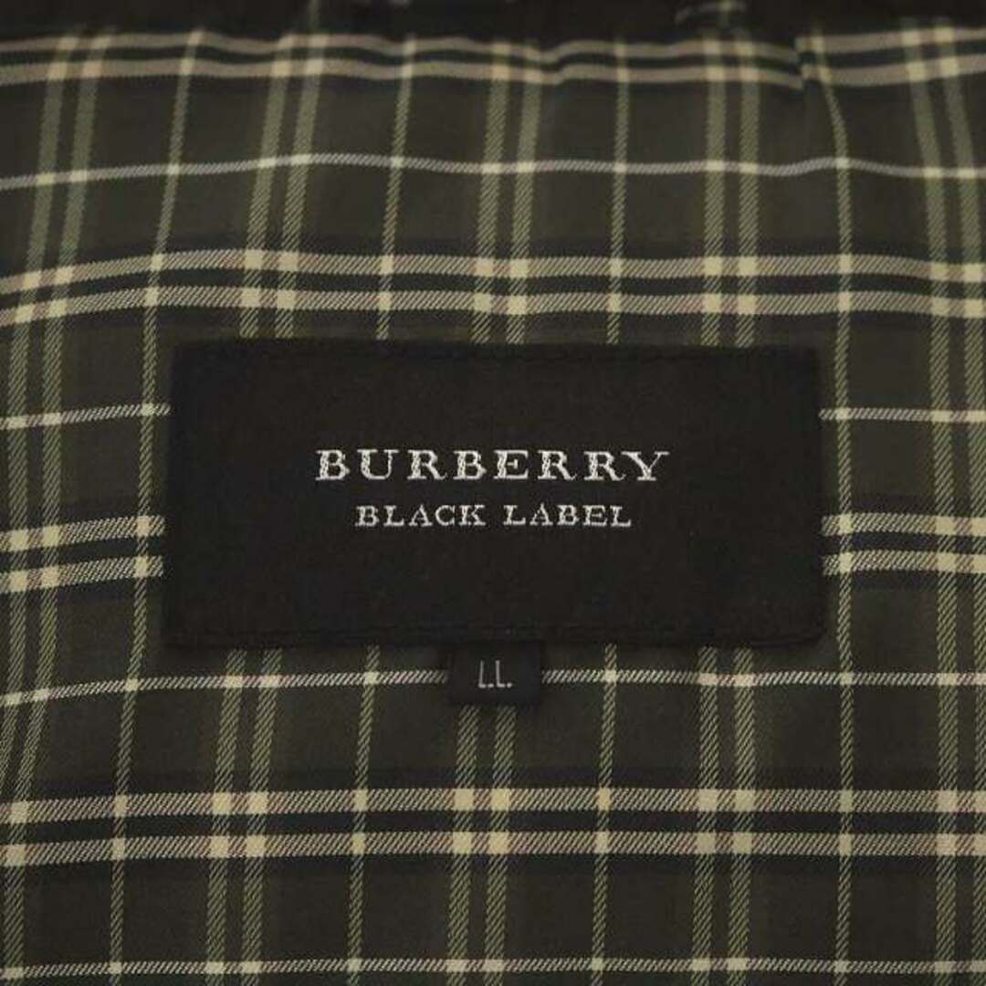 BURBERRY BLACK LABEL(バーバリーブラックレーベル)のバーバリーブラックレーベル  4way ダウンジャケット フード付 LL メンズのジャケット/アウター(ダウンジャケット)の商品写真