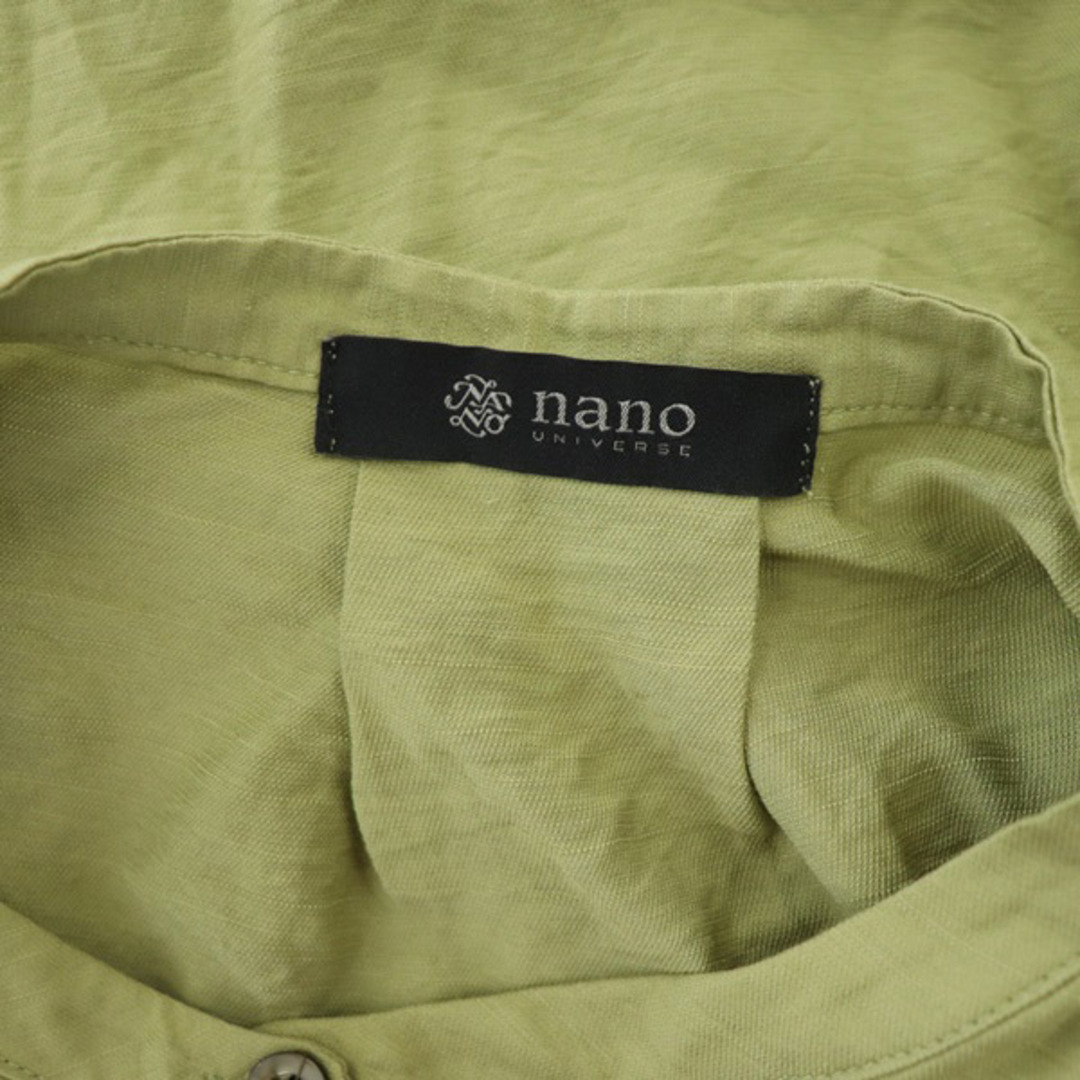nano・universe(ナノユニバース)のナノユニバース nano universe シャツワンピース ロング 長袖 レディースのワンピース(ロングワンピース/マキシワンピース)の商品写真