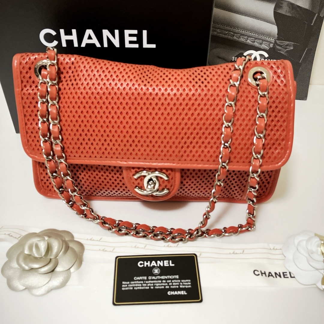 CHANEL(シャネル)の専用♡超美品♡シャネル  フレンチリビエラチェーンショルダー バッグ 正規品 レディースのバッグ(ショルダーバッグ)の商品写真