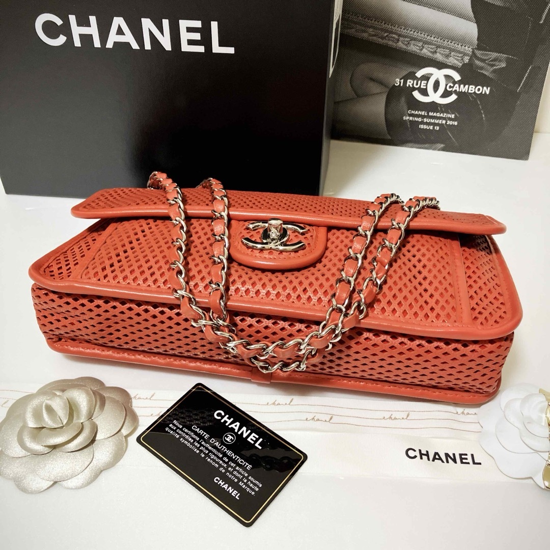 CHANEL(シャネル)の専用♡超美品♡シャネル  フレンチリビエラチェーンショルダー バッグ 正規品 レディースのバッグ(ショルダーバッグ)の商品写真