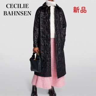 セシリーバンセン(CECILIE BAHNSEN)の新品 セシリーバンセン Dayla Quilted Coat ロングコート(ロングコート)