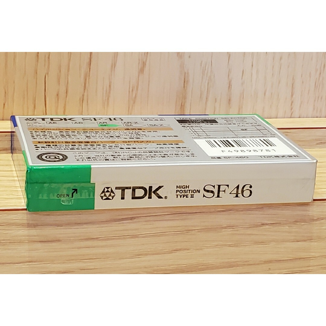 TDK - カセットテープ TDK SF 46 ハイポジションカセットテープ TDK - カセットテープ TDK SF 46 ハイポジションカセットテープ