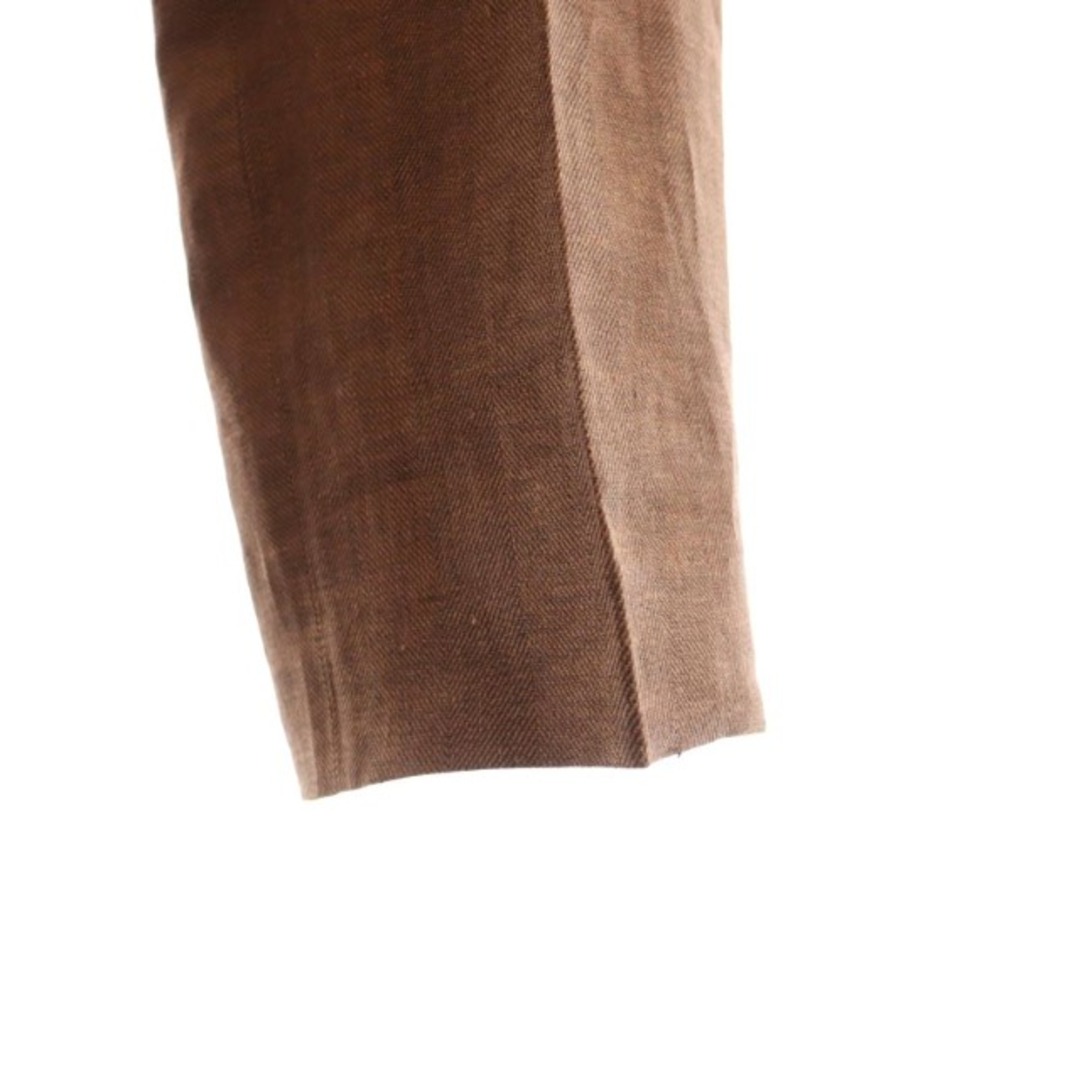 TODAYFUL(トゥデイフル)のトゥデイフル Herringbone Linen Trousers パンツ 茶 レディースのパンツ(その他)の商品写真