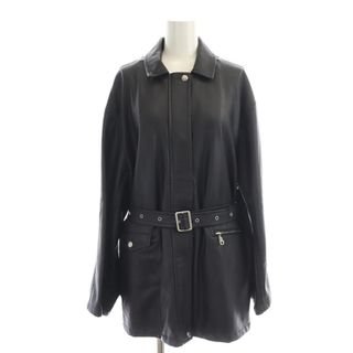 アメリヴィンテージ(Ameri VINTAGE)のアメリ GENTLE FAKE LEATHER JACKET ジャケット F(その他)