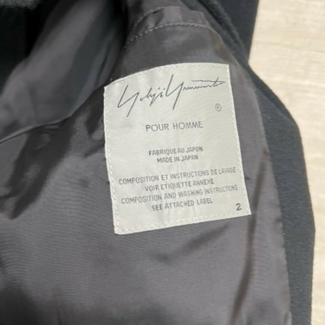 Yohji Yamamoto POUR HOMME(ヨウジヤマモトプールオム)のYohji Yamamoto 19aw 銀ボタン ジャケット メンズのジャケット/アウター(その他)の商品写真