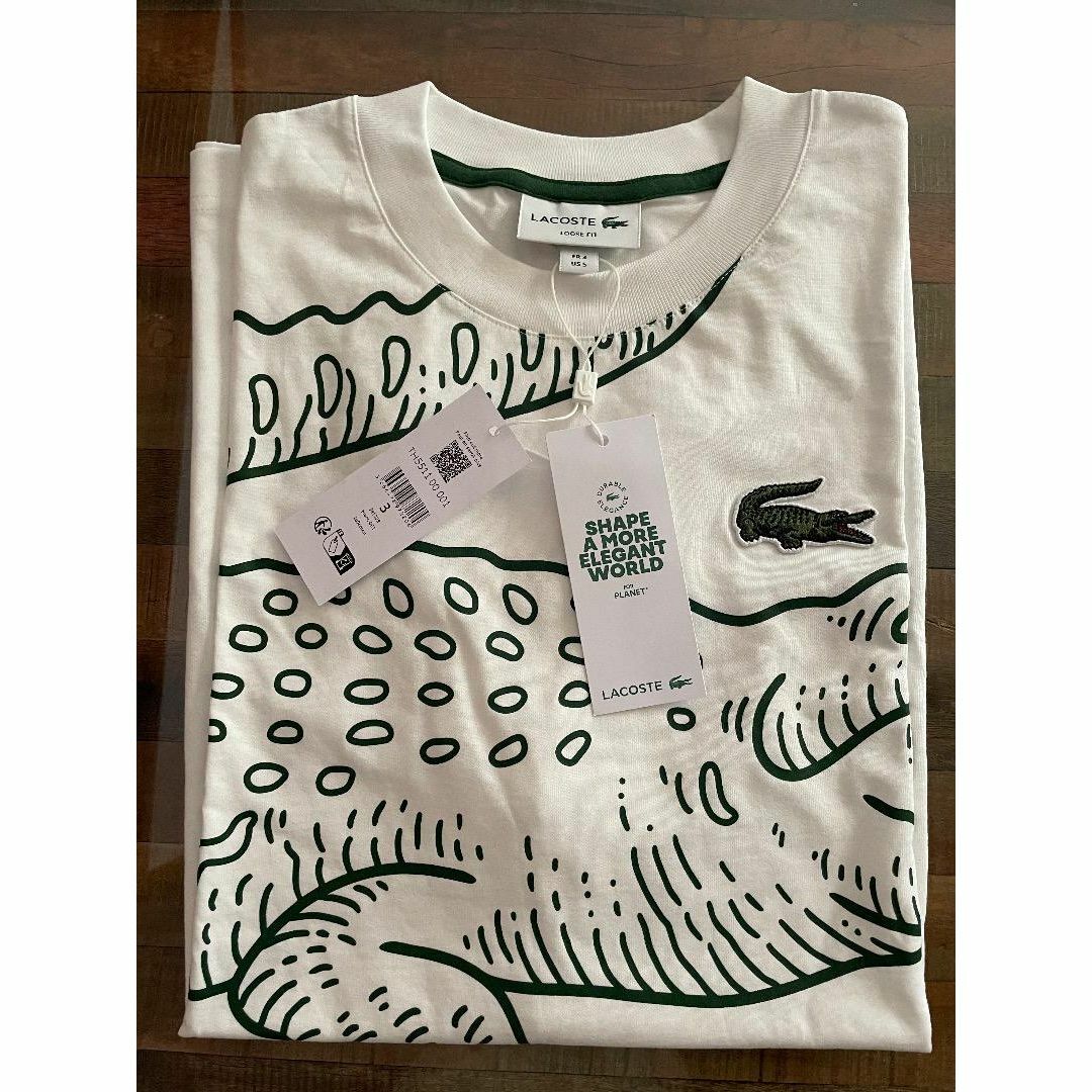 LACOSTE(ラコステ)のLACOSTE グラフィック ロゴ 半袖 Tシャツ S メンズのトップス(Tシャツ/カットソー(半袖/袖なし))の商品写真