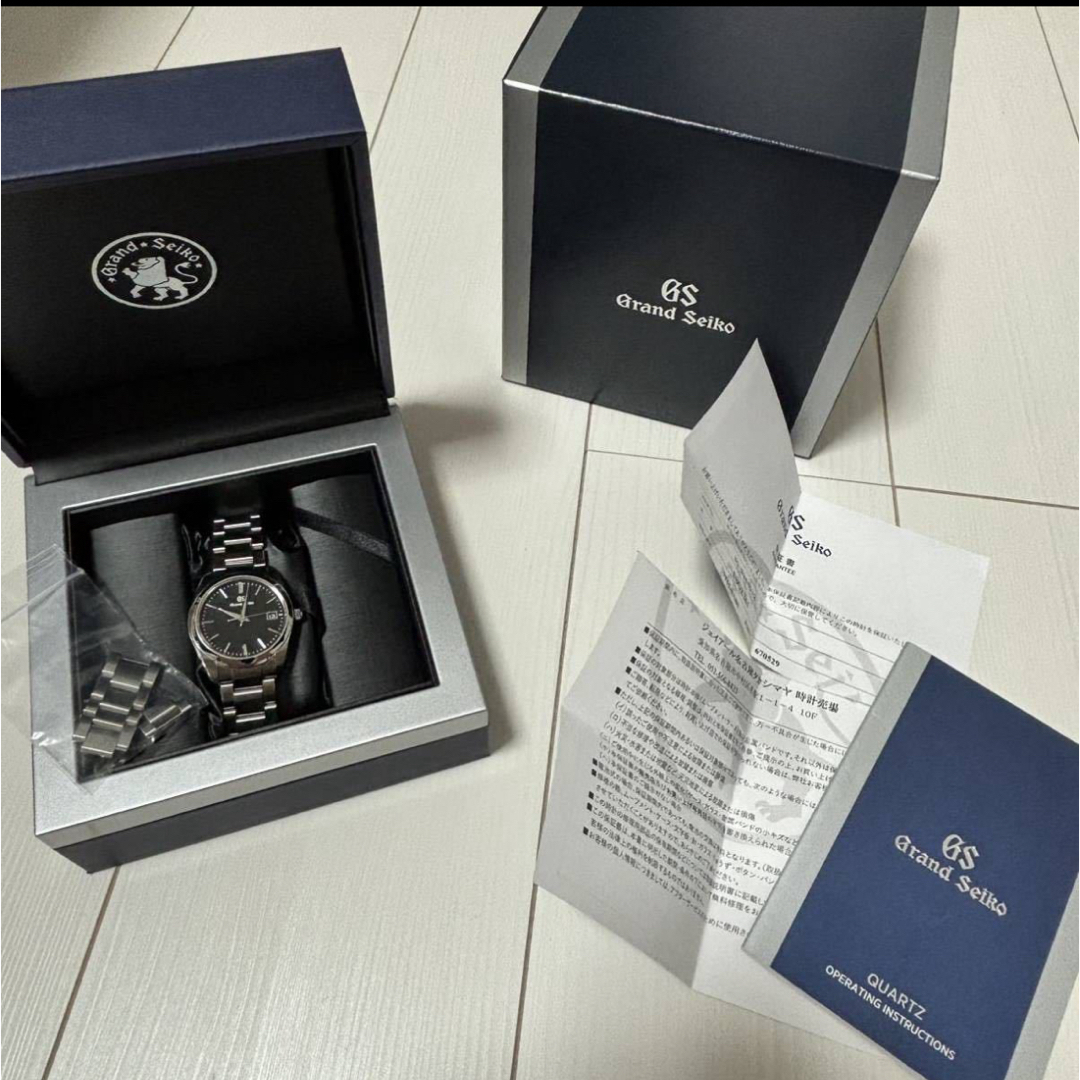Grand Seiko(グランドセイコー)のグランドセイコー grand seiko sbgx261 クォーツ ブラック メンズの時計(腕時計(アナログ))の商品写真