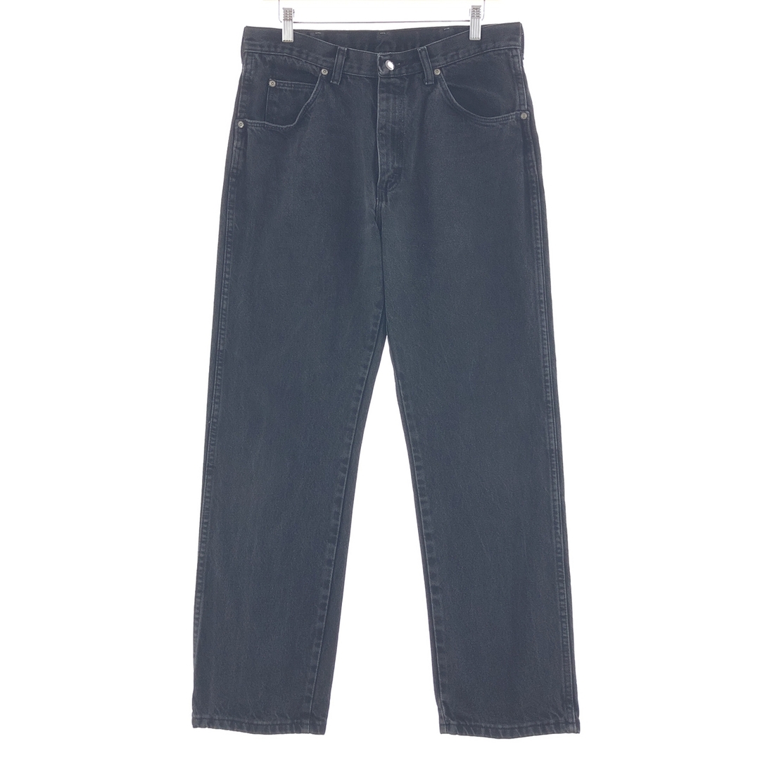 Wrangler(ラングラー)の古着 ラングラー Wrangler ブラックデニム テーパードデニムパンツ メンズw34 /taa002469 メンズのパンツ(デニム/ジーンズ)の商品写真