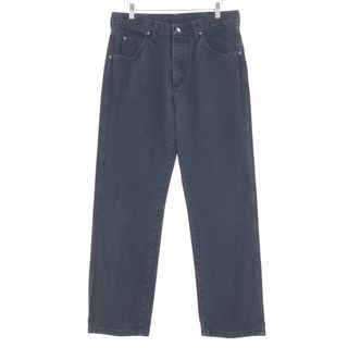 ラングラー(Wrangler)の古着 ラングラー Wrangler ブラックデニム テーパードデニムパンツ メンズw34 /taa002469(デニム/ジーンズ)