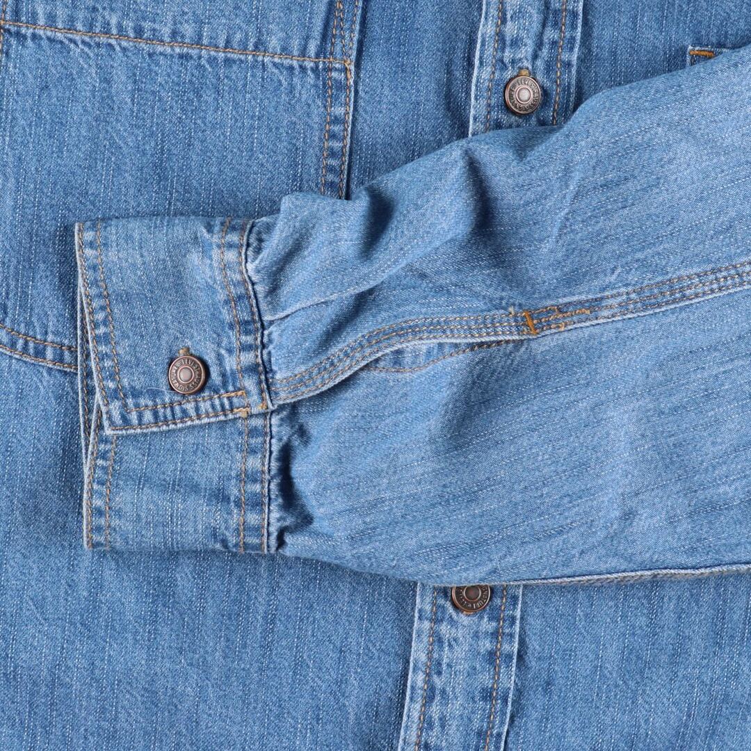 Levi's(リーバイス)の古着 リーバイス Levi's SIGNATURE 長袖 デニムシャツ メンズL /eaa398828 メンズのトップス(シャツ)の商品写真