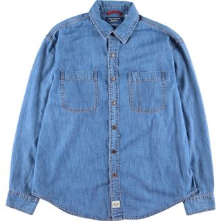 リーバイス(Levi's)の古着 リーバイス Levi's SIGNATURE 長袖 デニムシャツ メンズL /eaa398828(シャツ)