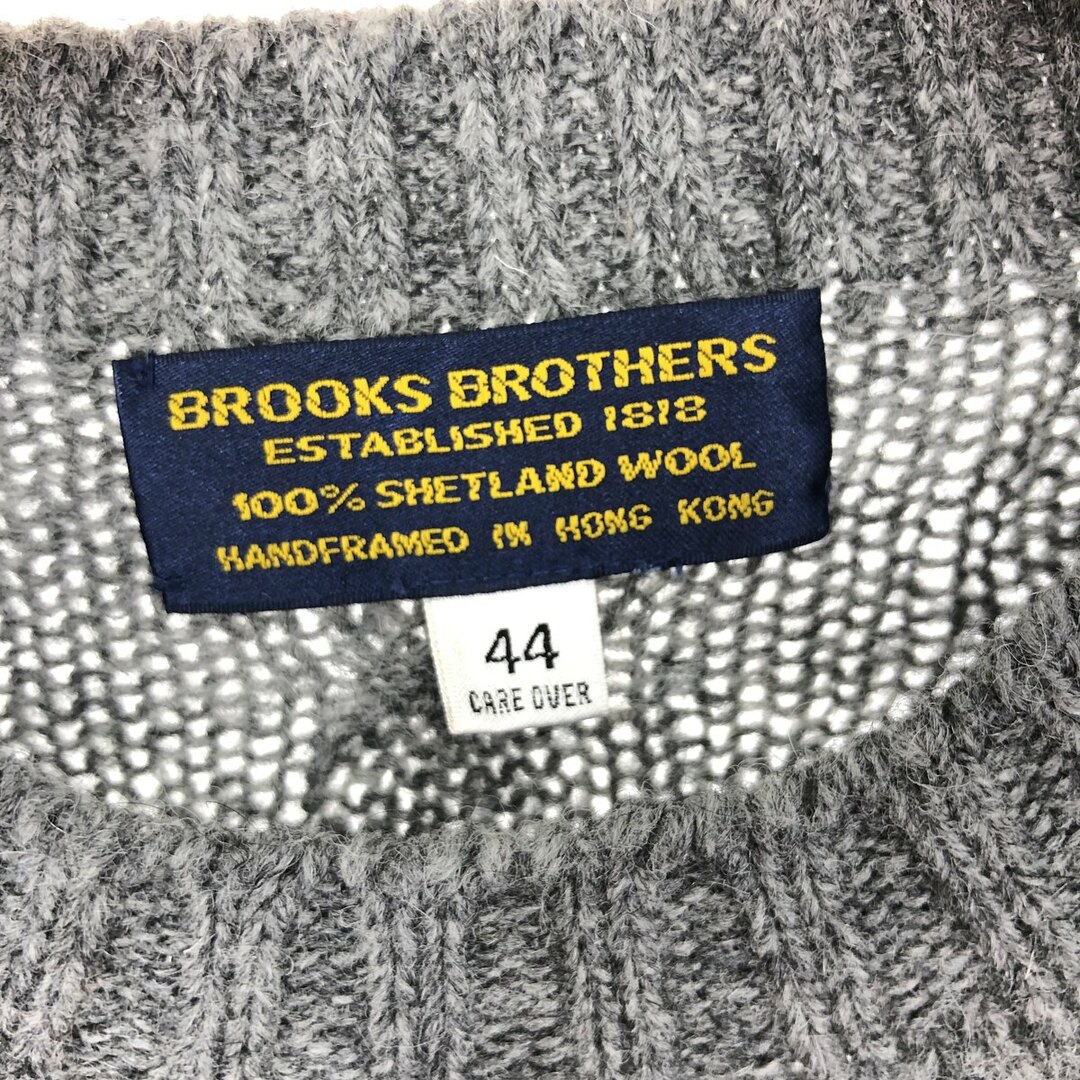 Brooks Brothers(ブルックスブラザース)の古着 ブルックスブラザーズ Brooks Brothers ウールニットセーター メンズXL /eaa405121 メンズのトップス(ニット/セーター)の商品写真