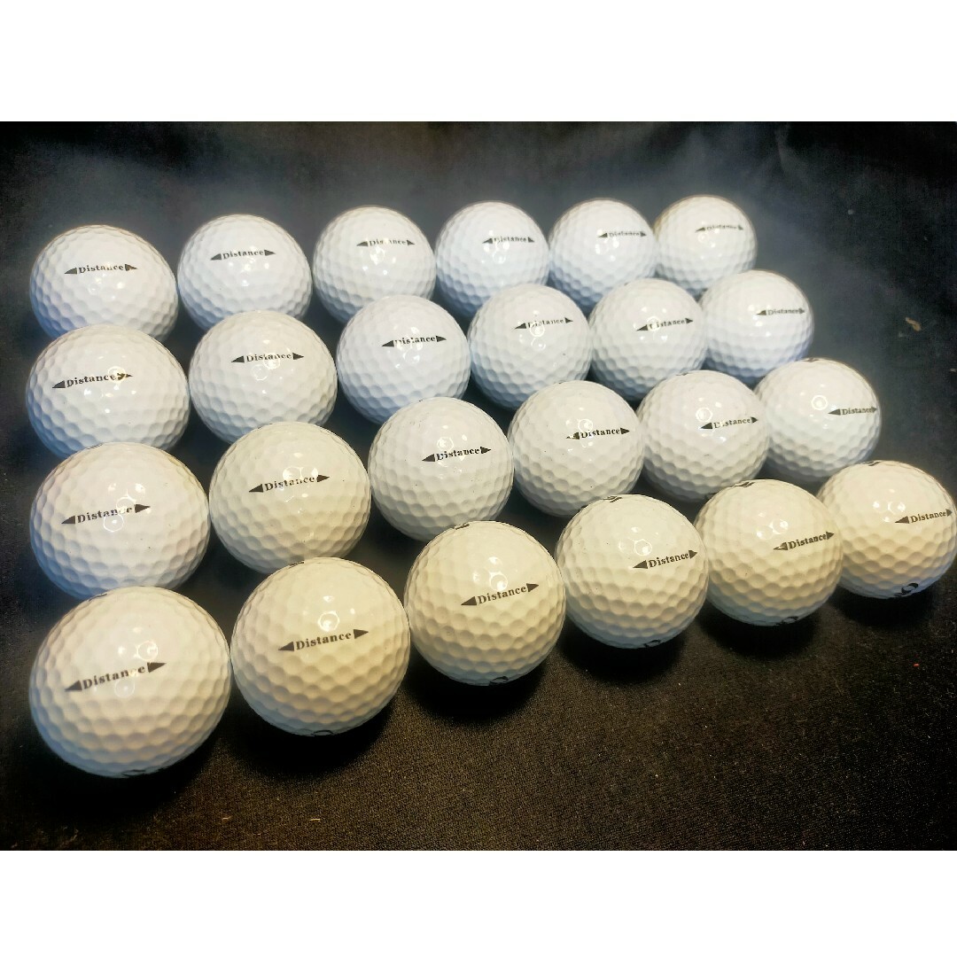 【美品】イグニオ ディスタンス24球 (ホワイト) ロストボール　ゴルフボール スポーツ/アウトドアのゴルフ(その他)の商品写真