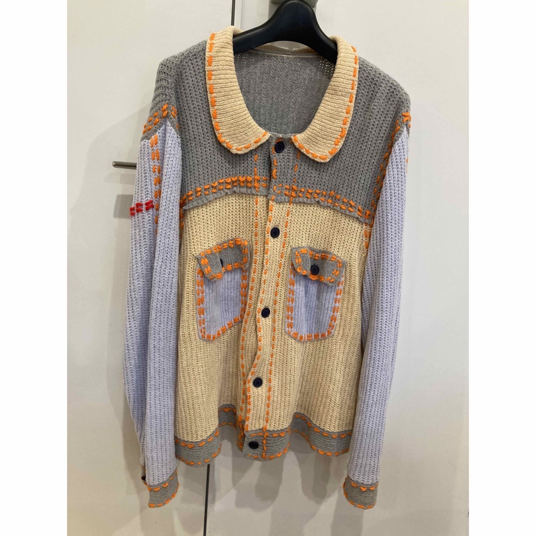 PHINGERIN(フィンガリン)のPHINGERIN PG1 KNIT マルチ メンズのトップス(カーディガン)の商品写真