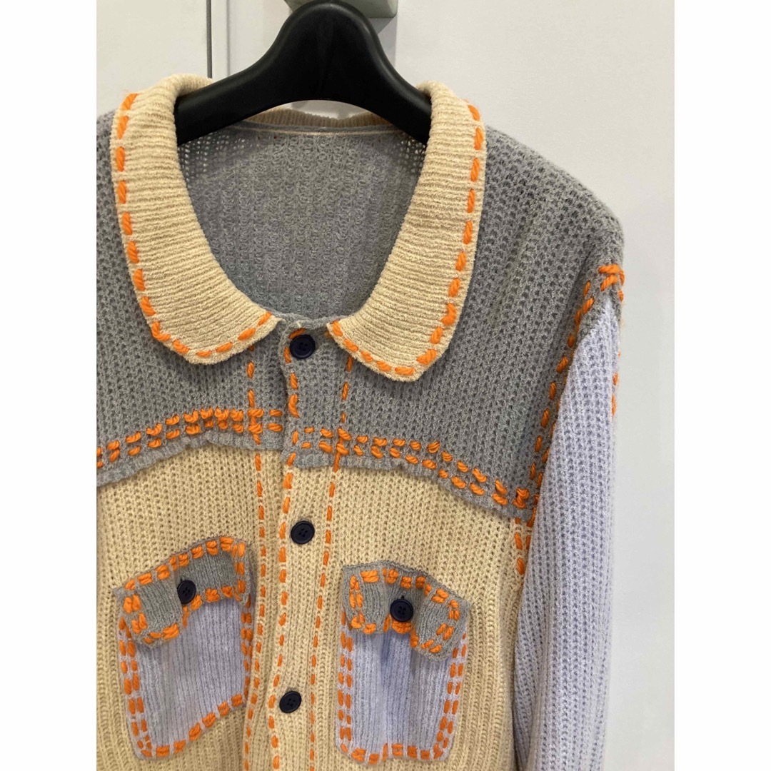 PHINGERIN(フィンガリン)のPHINGERIN PG1 KNIT マルチ メンズのトップス(カーディガン)の商品写真