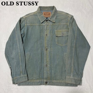 STUSSY - stussy × NOMA DENIM ZIP WORK jacket Lの通販 by fashion ...