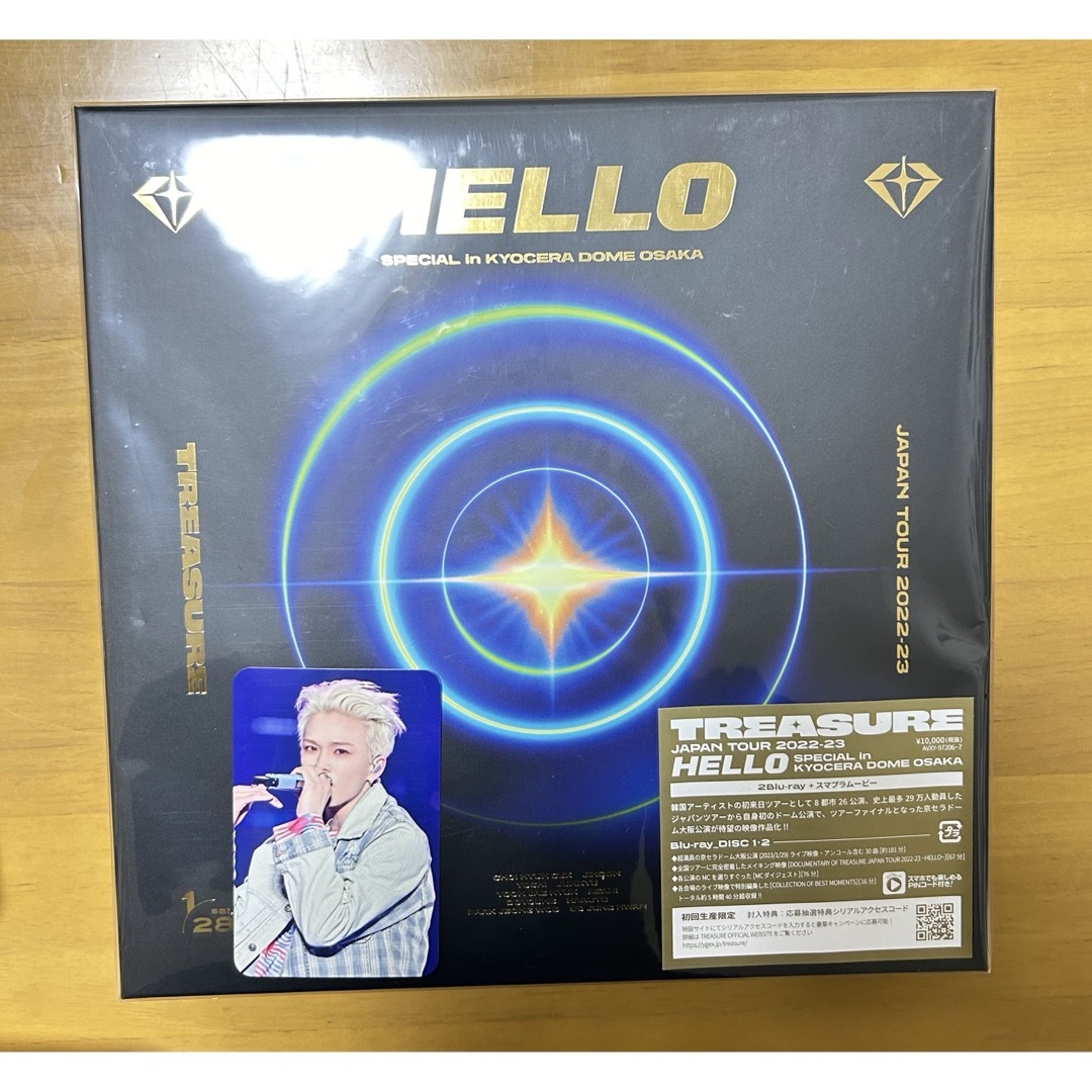 CDTREASURE HELLO 京セラ　アサヒ　トレカ　DVD Blu-ray