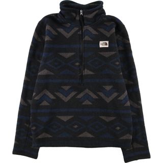 ザノースフェイス(THE NORTH FACE)の古着 ザノースフェイス THE NORTH FACE 総柄 フリースジャケット メンズS /eaa398659(その他)