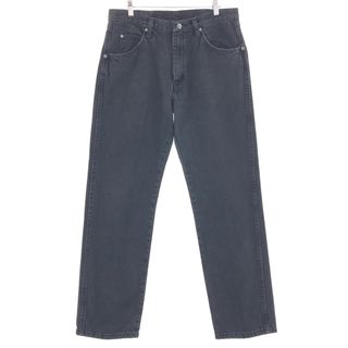 ラングラー(Wrangler)の古着 ラングラー Wrangler ブラックデニム デニムパンツ メンズw34 /taa002449(デニム/ジーンズ)