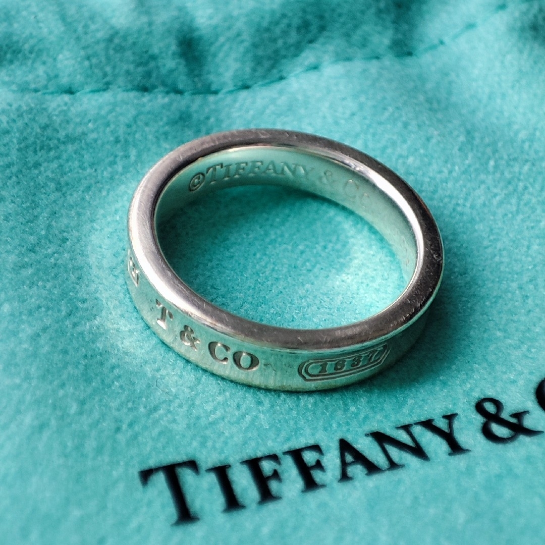 レディースTIFFANY＆Co. ティファニー 1837 リング 少し使用感あり