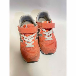 ニューバランス(New Balance)のニューバランススニーカー　19cm オレンジ(スニーカー)