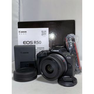 キヤノン(Canon)の【未使用品】Canon EOS R50 18-45mm レンズキット カメラ(デジタル一眼)