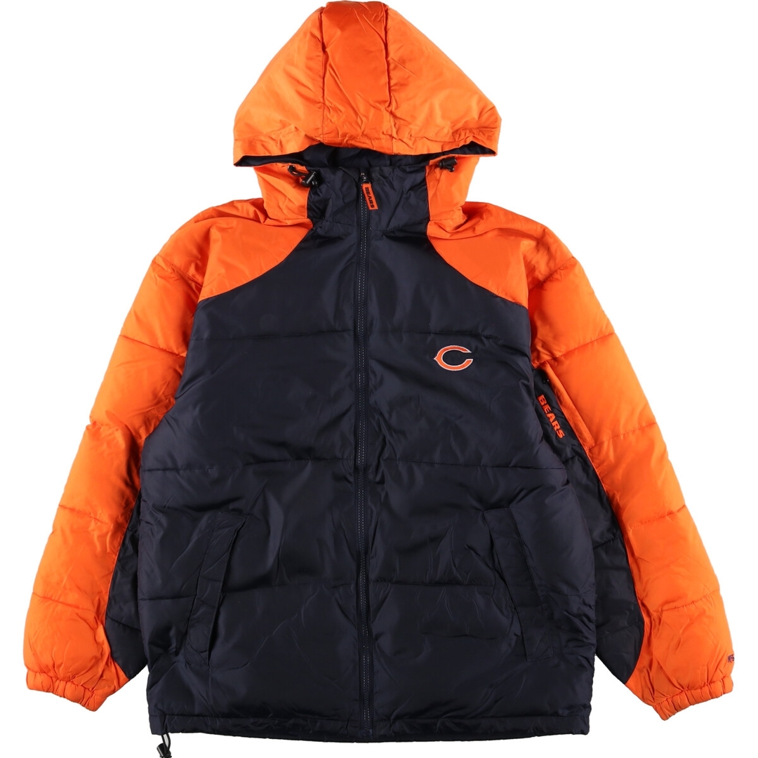 NFL CHICAGO BEARS シカゴベアーズ 中綿パーカー メンズM /eaa398619601cm肩幅