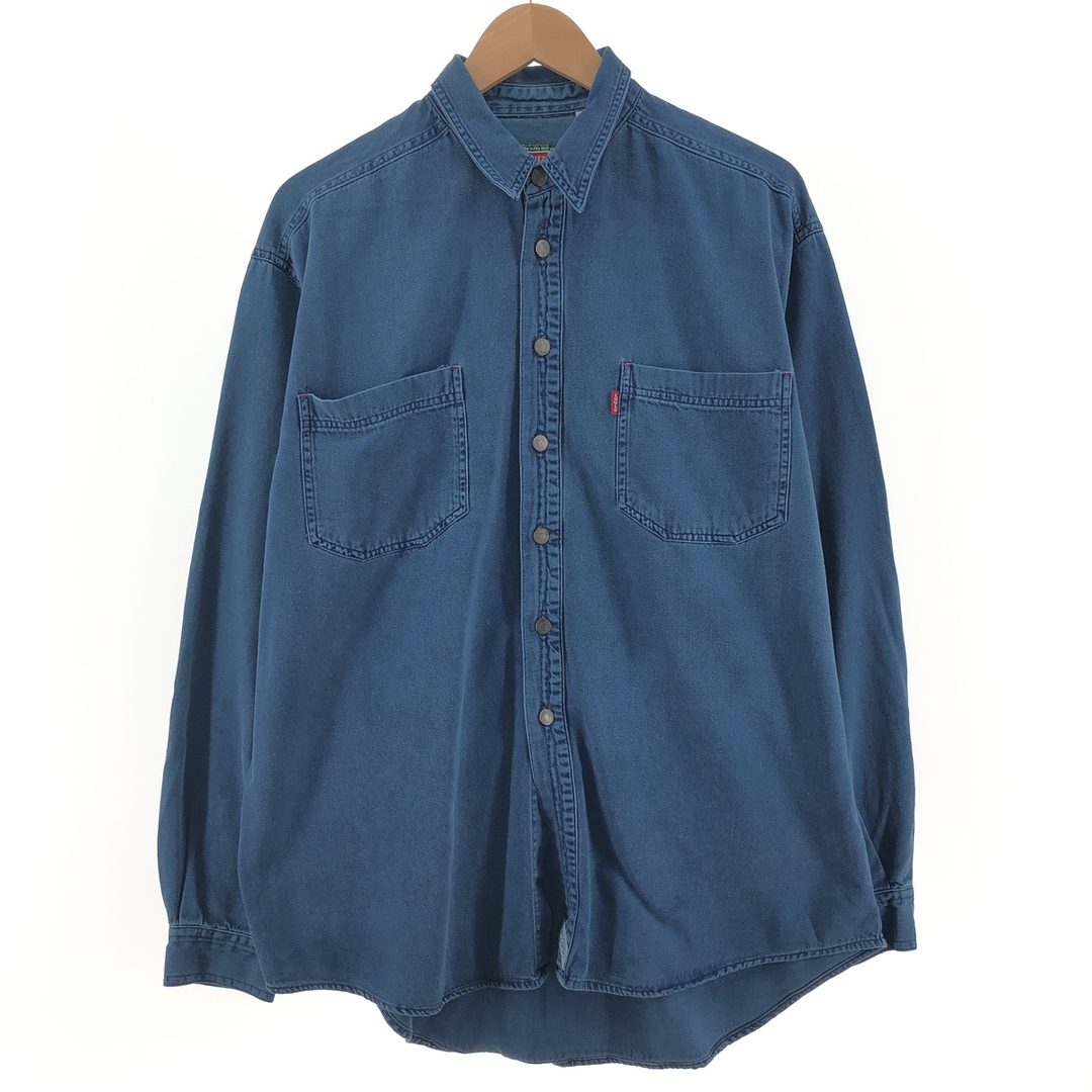 Levi's(リーバイス)の古着 90年代 リーバイス Levi's 長袖 デニムシャツ メンズL ヴィンテージ /eaa398820 メンズのトップス(シャツ)の商品写真