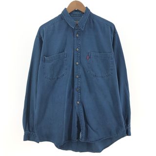 リーバイス(Levi's)の古着 90年代 リーバイス Levi's 長袖 デニムシャツ メンズL ヴィンテージ /eaa398820(シャツ)