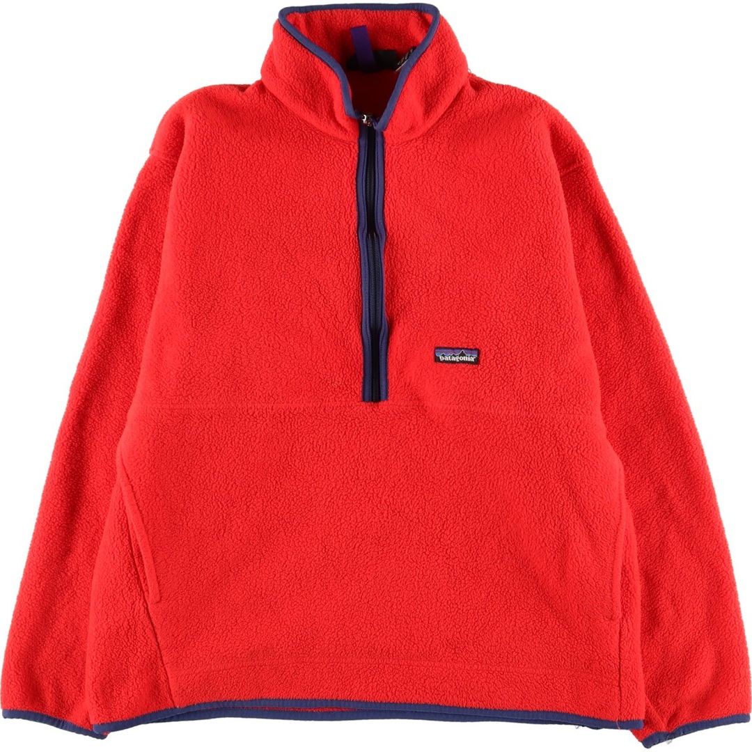 patagonia(パタゴニア)の古着 98年製 パタゴニア Patagonia SYNCHILLA シンチラ 25735S98 ハーフジップ フリースプルオーバー メンズL ヴィンテージ /eaa395485 メンズのジャケット/アウター(その他)の商品写真