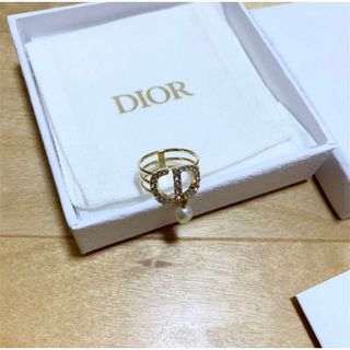 クリスチャンディオール(Christian Dior)のDior パールリング(リング(指輪))