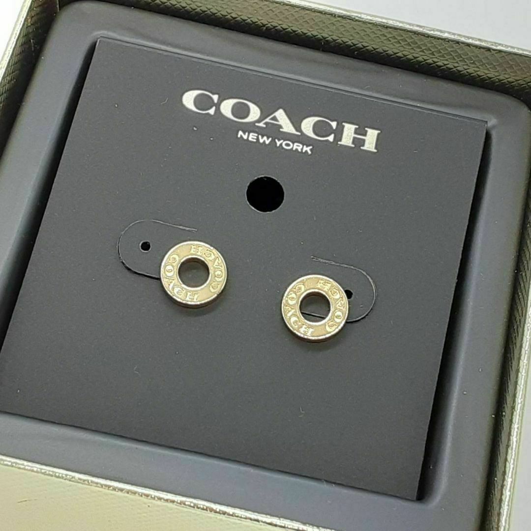 COACH(コーチ)のコーチ COACH 真鍮 ピアス レディース 新品 未使用 プレゼント レディースのアクセサリー(ピアス)の商品写真