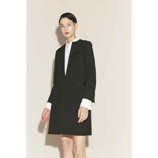 ビームス(BEAMS)のCHINO JACKET DRESS  ワンピース　チノ(ひざ丈ワンピース)