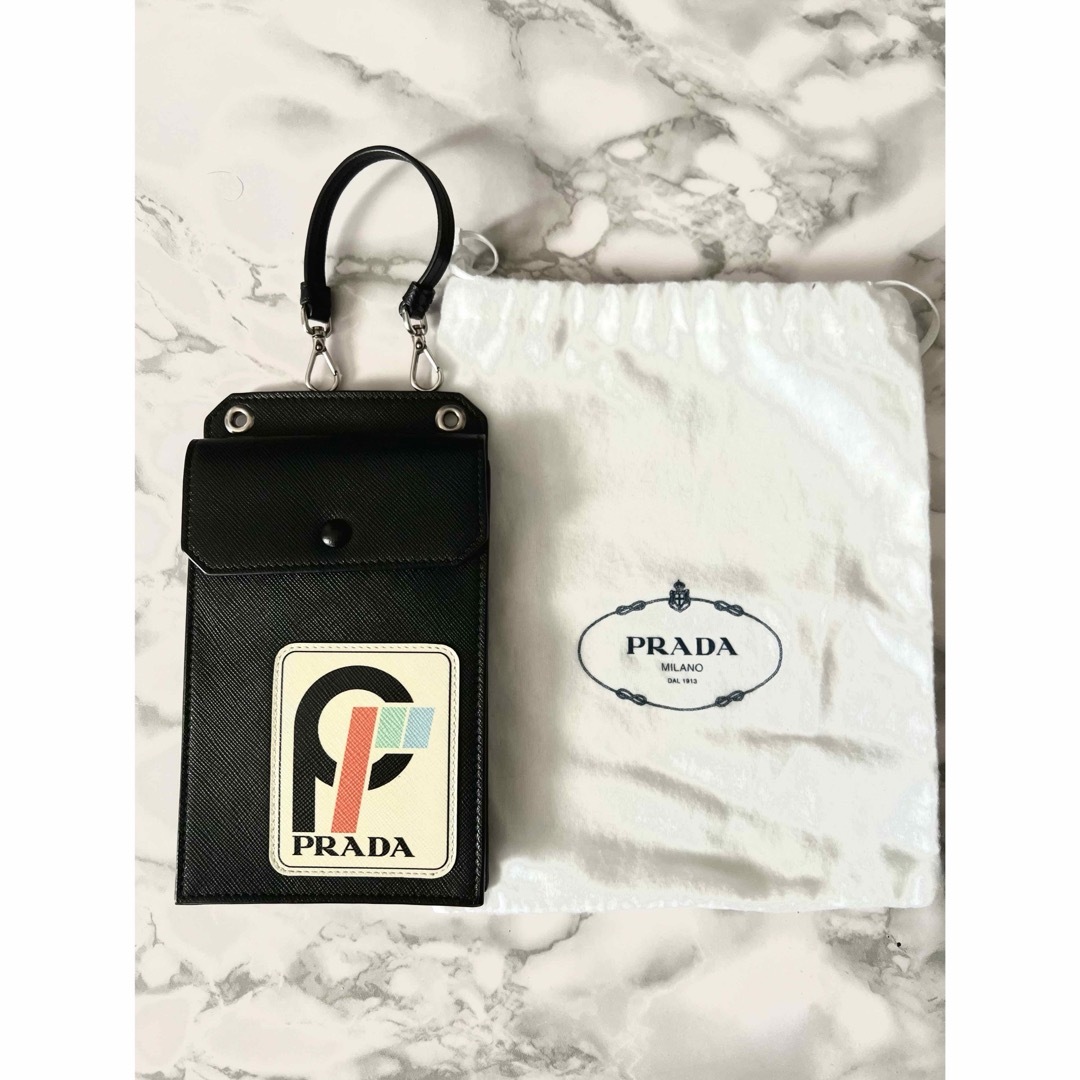 PRADA プラダ スマホショルダー バッグ ケース パッチその他