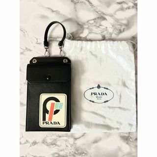 プラダ(PRADA)のPRADA プラダ スマホショルダー バッグ ケース パッチ(その他)