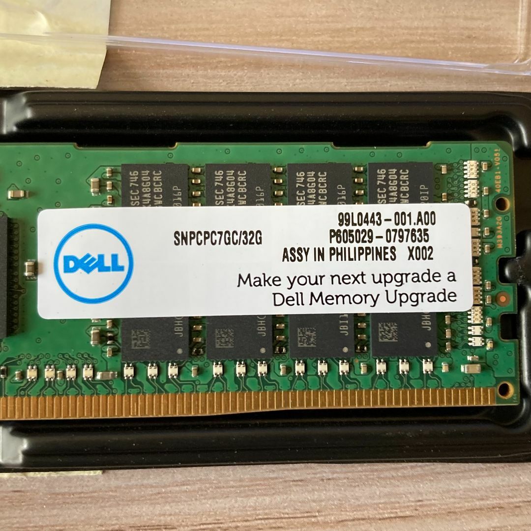 DELL(デル)のDELL メモリー 32G　SNPCPC7GC スマホ/家電/カメラのPC/タブレット(PCパーツ)の商品写真