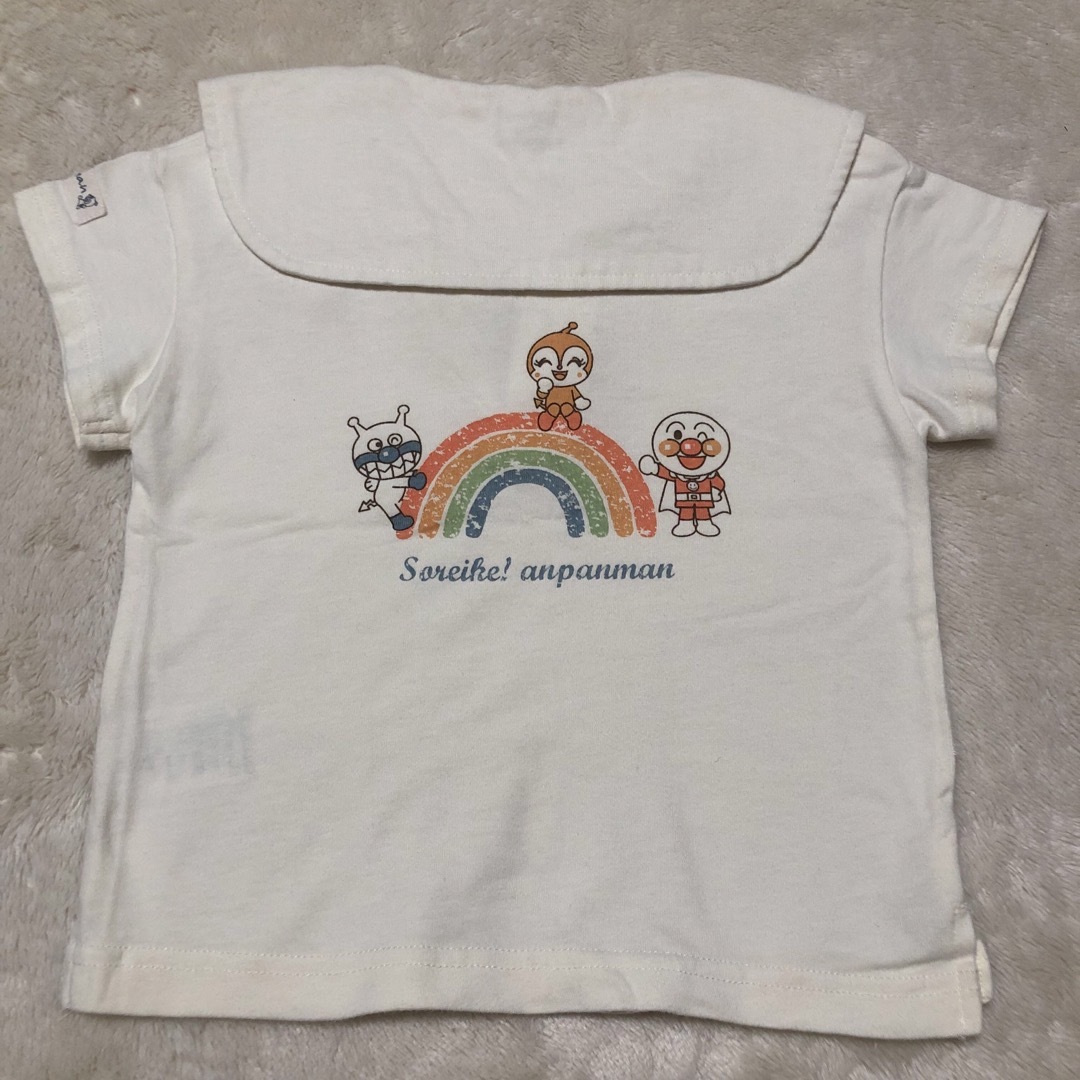 BANDAI(バンダイ)の90サイズ　アンパンマンTシャツ キッズ/ベビー/マタニティのキッズ服女の子用(90cm~)(Tシャツ/カットソー)の商品写真