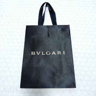 ブルガリ(BVLGARI)のBVLGARI【ブルガリ】紙袋 ショッパー ショップ袋 黒(ショップ袋)