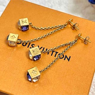 ルイヴィトン(LOUIS VUITTON)のLOUIS VUITTON ルイヴィトンドレイユ パンダン ギャンブル ピアス(ピアス)