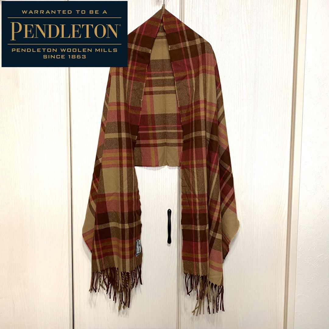 2015SM【ヘビロテ】PENDLETON ペンドルトン のウールチェック ストール