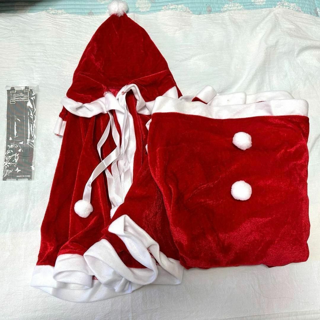 2XLセクシー レディース サンタコスチューム♡大きいサイズ♪クリスマスポンチョ エンタメ/ホビーのコスプレ(衣装一式)の商品写真