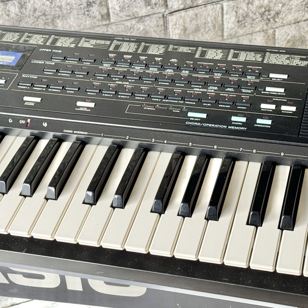 CASIO(カシオ)のCasio HT-6000 ダイナミックポリフォニック・アナログシンセサイザー 楽器の鍵盤楽器(キーボード/シンセサイザー)の商品写真