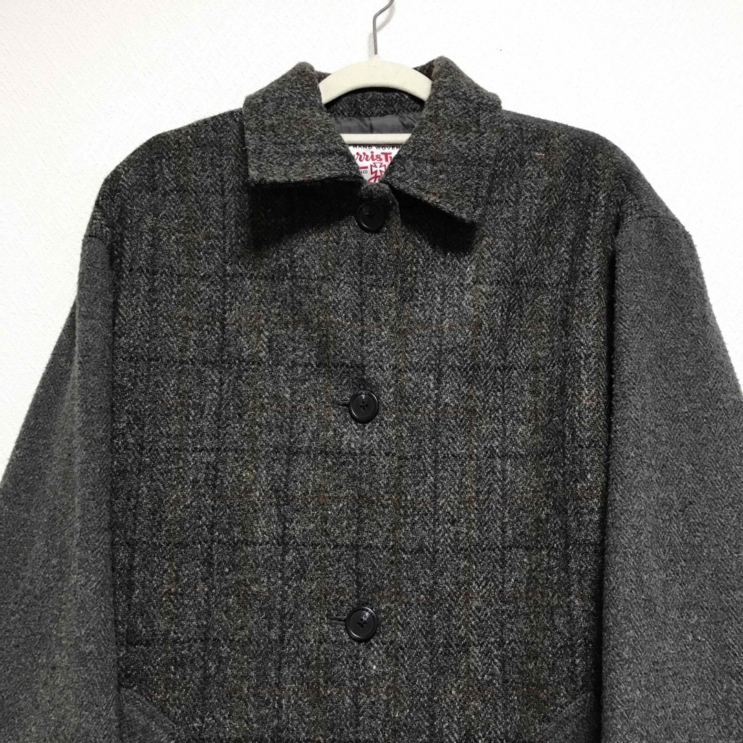 Harris Tweed(ハリスツイード)のハリスツイード sevendays＝sunday ステンカラーコート レディースのジャケット/アウター(ロングコート)の商品写真