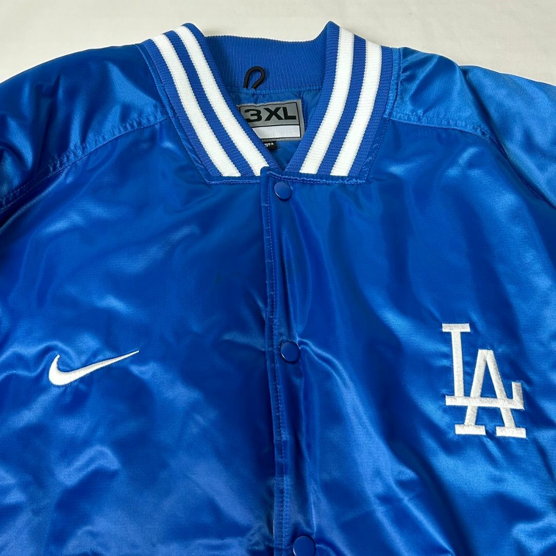 NIKE(ナイキ)の00s NIKE LA Dodgers ナイキ ドジャース スタジャン 3XL メンズのジャケット/アウター(スタジャン)の商品写真