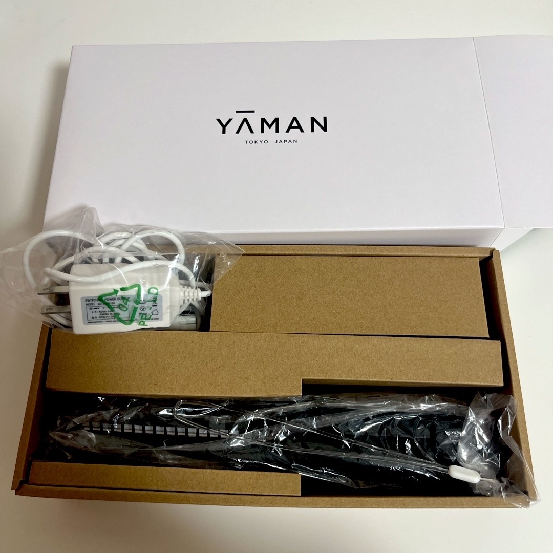 YA-MAN(ヤーマン)のYA-MAN 超音波トリートメント シャインプロ HC-21【箱付】 スマホ/家電/カメラの美容/健康(ヘアアイロン)の商品写真