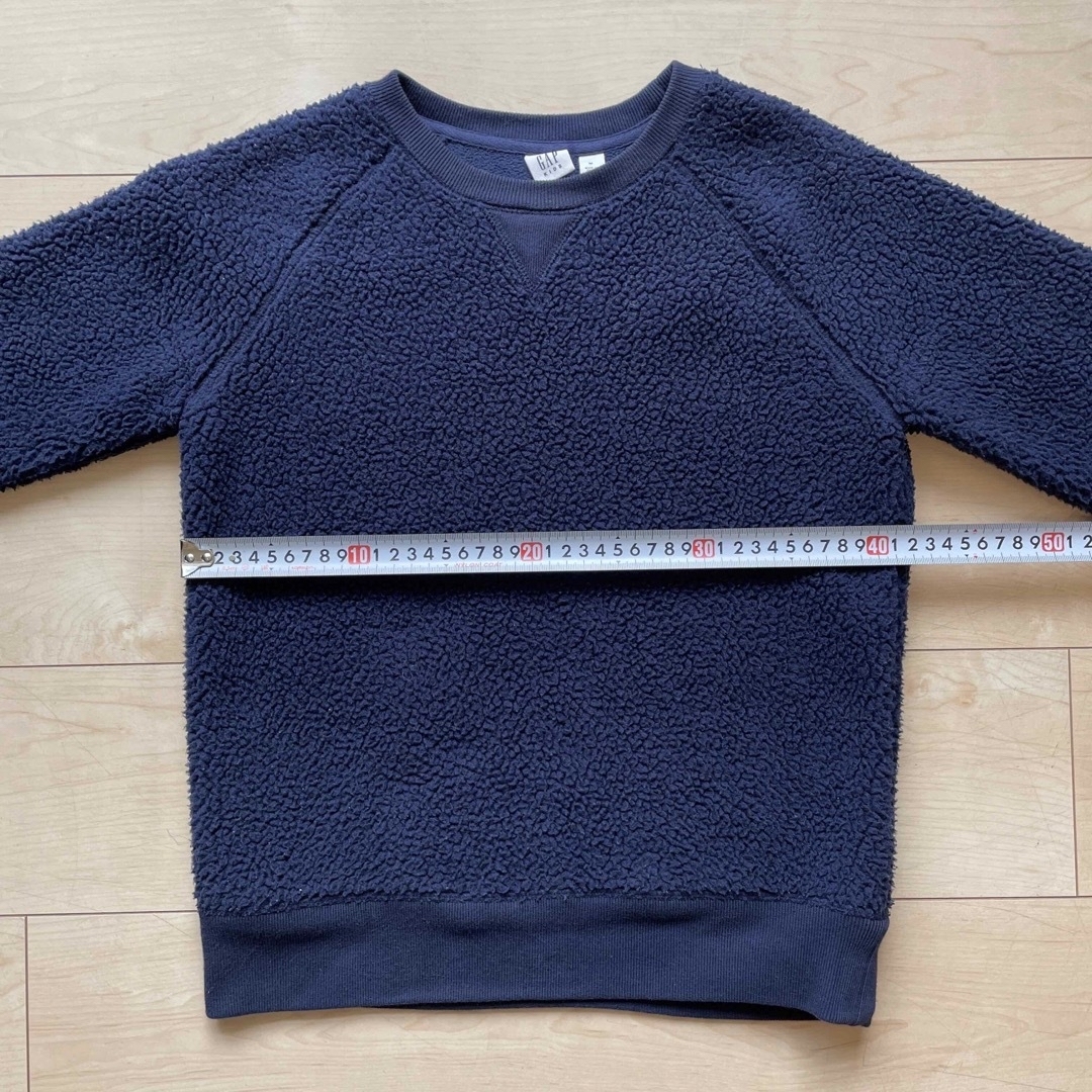 GAP KIDS／Mサイズ➀《起毛トレーナー&パンツ》 キッズ/ベビー/マタニティのベビー服(~85cm)(トレーナー)の商品写真